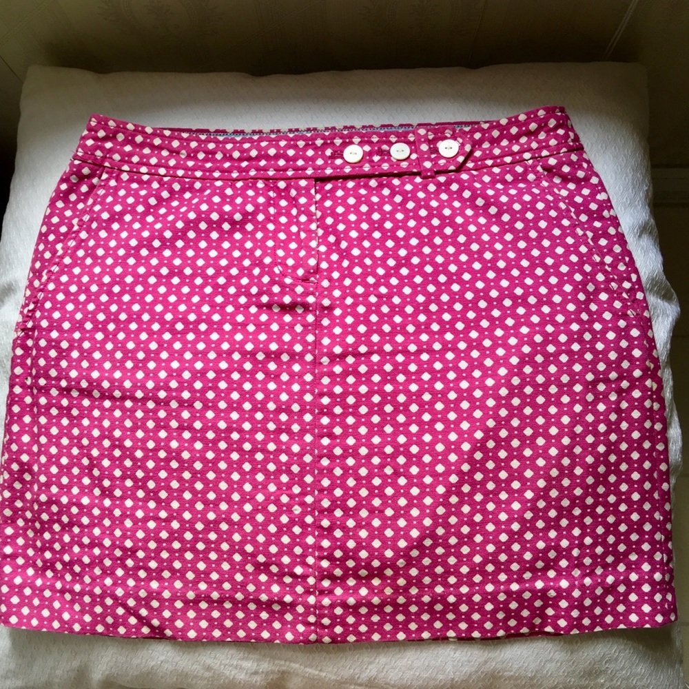 Adorable J. Crew raspberry jean skirt! 😉 SALE!!